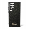 Guess PC/TPU Glitter Flakes Metal Logo Samsung Galaxy S24 Ultra čierne Guess PC/TPU Glitter Flakes Metal Logo Samsung Galaxy S24 Ultra čierne