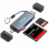 Čítačka pamäťových kariet CF SD microSD USB-C Čítačka pamäťových kariet CF SD microSD USB-C