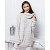 Fashionweek Oversized teplý pletený golfový sveter, roláková tunika NB3924 Farba: Béžový, Veľkosť: Universal Fashionweek Oversized teplý pletený golfový sveter, roláková tunika NB3924 Farba: Béžový, Veľkosť: Universal