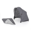 PETITEMARS Strieška na kočík Petite&Mars Royal2 Farba: Ultimate Grey PETITEMARS Strieška na kočík Petite&Mars Royal2 Farba: Ultimate Grey