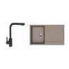 K-StrongSinks S3 Set drez Zala 860x500mm granit béžová + Batéria Ipoly čierna K-StrongSinks S3 Set drez Zala 860x500mm granit béžová + Batéria Ipoly čierna