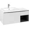 VILLEROY & BOCH Subway 3.0 závesná skrinka pod umývadlo (umývadlo vľavo), 2 zásuvky + regálový prvok, s LED osvetlením, 1001 x 516 x 422,5 mm, Pure White, C572L1VF VILLEROY & BOCH Subway 3.0 závesná skrinka pod umývadlo (umývadlo vľavo), 2 zásuvky + regálový prvok, s LED osvetlením, 1001 x 516 x 422,5 mm, Pure White, C572L1VF
