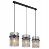 ZÁVESNÁ LAMPA GLOBO GORLEY 15698-3H DYMOVÁ / ČIERNA ZÁVESNÁ LAMPA GLOBO GORLEY 15698-3H DYMOVÁ / ČIERNA