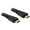 DeLock, NaviLock Delock HDMI 1.4 kabel A/A samec/samec, plochý, délka 3 metry DeLock, NaviLock Delock HDMI 1.4 kabel A/A samec/samec, plochý, délka 3 metry