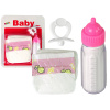 mamido Sada pre bábiky s príslušenstvom - cumlík, fľaša, plienky mamido Sada pre bábiky s príslušenstvom - cumlík, fľaša, plienky