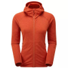 mikina MONTANE W Protium Hoodie saffron red S mikina MONTANE W Protium Hoodie saffron red S