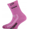 Dětské merino ponožky LASTING Tjs růžové Velikost: XS Dětské merino ponožky LASTING Tjs růžové Velikost: XS