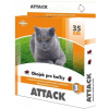 Stachema Attack antiparazitární obojok pre mačky 35 cm Stachema Attack antiparazitární obojok pre mačky 35 cm