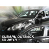 Deflektory na Subaru Outback 2009-2014 (predné) Deflektory na Subaru Outback 2009-2014 (predné)