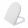 CERANO - WC sedátko so spomaľovacím mechanizmom Gabineto - biela lesklá - 35,9x5x46,4 cm CER-414797 CERANO - WC sedátko so spomaľovacím mechanizmom Gabineto - biela lesklá - 35,9x5x46,4 cm CER-414797