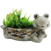 Dekorácia MagicHome Gecco, Žaba s kvetináčom, keramika, 35x16x17 cm Dekorácia MagicHome Gecco, Žaba s kvetináčom, keramika, 35x16x17 cm