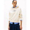 Tommy Hilfiger dámska krémová mikina WW0WW45528 XL Tommy Hilfiger dámska krémová mikina WW0WW45528 XL