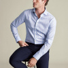 Charles Tyrwhitt Non-Iron Twill Prince of Wales Shirt - Sky Blue & Pink - Slim fit | 38 | 84 (Štandardná) | Klasické gombíky Charles Tyrwhitt Non-Iron Twill Prince of Wales Shirt - Sky Blue & Pink - Slim fit | 38 | 84 (Štandardná) | Klasické gombíky