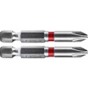 Hrot krížový phillips, sada 2 ks, PH 2x50 mm, S2 FORTUM Hrot krížový phillips, sada 2 ks, PH 2x50 mm, S2 FORTUM
