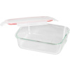 Dóza MagicHome, obdĺžniková, 1500 ml, s vekom, Clip, sklenená Dóza MagicHome, obdĺžniková, 1500 ml, s vekom, Clip, sklenená