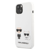 Karl Lagerfeld puzdro gumené Apple iPhone 13 KLHCP13MSSKCW biele Karl Lagerfeld puzdro gumené Apple iPhone 13 KLHCP13MSSKCW biele