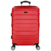 Cestovný plastový kufor červený - Ormi Kalmax M červená Cestovný plastový kufor červený - Ormi Kalmax M červená