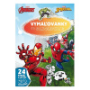 omaľovánka s nálepkami A4 Marvel omaľovánka s nálepkami A4 Marvel