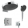 HG Rainfinity set - Sprchový systém pod omietku, komplet - Rainfinity termostatická batéria, chróm HG Rainfinity set - Sprchový systém pod omietku, komplet - Rainfinity termostatická batéria, chróm
