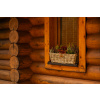 Ratanový truhlík - šedý Rozměry (cm): 40 x 15, v. 15 Ratanový truhlík - šedý Rozměry (cm): 40 x 15, v. 15