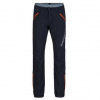 Hannah KASH PANTS anthracite (orange) XL; Černá kalhoty Hannah KASH PANTS anthracite (orange) XL; Černá kalhoty