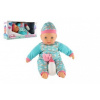 Teddies miminko 40 cm měkké tělo s lahvičkou s dudlíkem Teddies miminko 40 cm měkké tělo s lahvičkou s dudlíkem