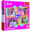 Trefl 4v1 Šťastný svet Barbie 28,5 x20 5cm v krabici 28x28x6cm Trefl 4v1 Šťastný svet Barbie 28,5 x20 5cm v krabici 28x28x6cm