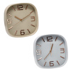 marka niezdefiniowana NÁSTENNÉ HODINY ŠTVORCOVÉ 30,3 x 30,3 x 5,7 CM BÉŽOVÉ/MODRÉ *5531 marka niezdefiniowana NÁSTENNÉ HODINY ŠTVORCOVÉ 30,3 x 30,3 x 5,7 CM BÉŽOVÉ/MODRÉ *5531