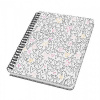 Špirálový zošit, 162x215 mm, bodkovaný, 60 listov, tvrdá obálka, SIGEL Špirálový zošit, 162x215 mm, bodkovaný, 60 listov, tvrdá obálka, SIGEL