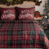EUROFIRANY VIANOČNÉ RENFORCÉ OBLIEČKY NOELLIE 200X220 CM, 2 KS 70X80 CM VZOROVANÉ EUROFIRANY VIANOČNÉ RENFORCÉ OBLIEČKY NOELLIE 200X220 CM, 2 KS 70X80 CM VZOROVANÉ