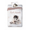 Faro Obliečky Najlepší priatelia Bavlna 140x200 70x90 Faro Obliečky Najlepší priatelia Bavlna 140x200 70x90