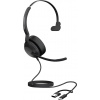 Jabra Evolve2 50 Headset otevřená (On Ear) kabelová mono černá Redukce šumu mikrofonu, Potlačení hluku headset, monofonní, Vypnutí zvuku mikrofonu, regulace Jabra Evolve2 50 Headset otevřená (On Ear) kabelová mono černá Redukce šumu mikrofonu, Potlačení hluku headset, monofonní, Vypnutí zvuku mikrofonu, regulace
