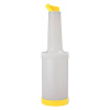 Fľaša store´n pourer 1 l, žltá Fľaša store´n pourer 1 l, žltá