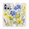 Flipové pouzdro Mobiwear - Xiaomi Redmi 12C - VP41S Modré a žluté kvítky (Knížkové flip pouzdro, obal, kryt na mobil Xiaomi Redmi 12C - VP41S Modré a žluté kvítky, materiál Umělá kůže + TPU - ochrana Flipové pouzdro Mobiwear - Xiaomi Redmi 12C - VP41S Modré a žluté kvítky (Knížkové flip pouzdro, obal, kryt na mobil Xiaomi Redmi 12C - VP41S Modré a žluté kvítky, materiál Umělá kůže + TPU - ochrana