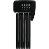 Abus Bordo Combo Lite Mini 6055C/60 Black SH ultra ľahký zámok Bordo na kód s držiakom Abus Bordo Combo Lite Mini 6055C/60 Black SH ultra ľahký zámok Bordo na kód s držiakom