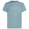 Icebreaker Merino Blend 125 Cool-Lite Sphere SS Tee Across the Peaks Men modrá L Icebreaker Merino Blend 125 Cool-Lite Sphere SS Tee Across the Peaks Men modrá L