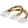 Gembird CC-PSU-1 rozdvojka napájania MOLEX 5.25'' na 2x 5.25'' 15cm Gembird CC-PSU-1 rozdvojka napájania MOLEX 5.25'' na 2x 5.25'' 15cm