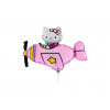 Fóliový balónik mini Hello Kitty lietadlo 35cm Fóliový balónik mini Hello Kitty lietadlo 35cm