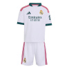 adidas Real Madrid Home Mini Kit 2026/27 Infants White/Green 4-5 Years adidas Real Madrid Home Mini Kit 2026/27 Infants White/Green 4-5 Years