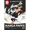 Skicák Sakura Manga pre komiksy v lepenej väzbe A4, 250g, 20 listov Skicák Sakura Manga pre komiksy v lepenej väzbe A4, 250g, 20 listov