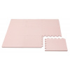 Rialto Baby Hracia podložka puzzle s okrajom Light Pink 92x92 cm Rialto Baby Hracia podložka puzzle s okrajom Light Pink 92x92 cm