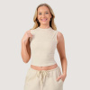 Dámsky Top Turtleneck NEO Almond - GymBeam Veľkosť: XS 117850-1-XS Dámsky Top Turtleneck NEO Almond - GymBeam Veľkosť: XS 117850-1-XS