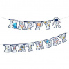 Papierová girlanda vesmír Happy Birthday 220x16 cm - Party Pal - Party Pal Papierová girlanda vesmír Happy Birthday 220x16 cm - Party Pal - Party Pal