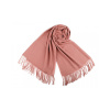Šatka / šál typu pashmina so strapcami 65x180 cm - 1 ks 13 (47) pink Šatka / šál typu pashmina so strapcami 65x180 cm - 1 ks 13 (47) pink