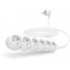 CONNECT IT Predlžovací kábel IT 230 V, 6 zásuviek, 5 m, bez vypínača (biely) CONNECT IT Predlžovací kábel IT 230 V, 6 zásuviek, 5 m, bez vypínača (biely)