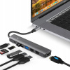 USB-C HUB ADAPTÉR 7v1 HDMI 4K USB 3.0 SD pre Macbook M1 M2 M3 PRO AIR USB-C HUB ADAPTÉR 7v1 HDMI 4K USB 3.0 SD pre Macbook M1 M2 M3 PRO AIR