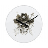 Hodiny sklenené Pirátská lebka Hodiny sklenené Pirátská lebka