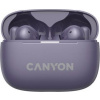 Canyon TWS-10, On Go, 10 ANC, True Wireless Bluetooth slúchadlá do uší, nabíjacia stanica v kazete, fialové CNS-TWS10PL Canyon TWS-10, On Go, 10 ANC, True Wireless Bluetooth slúchadlá do uší, nabíjacia stanica v kazete, fialové CNS-TWS10PL