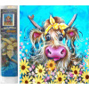 Norimpex - Puzzle Diamantový obraz: Krava s mašľou 30x40cm - 1-39 dielov Norimpex - Puzzle Diamantový obraz: Krava s mašľou 30x40cm - 1-39 dielov