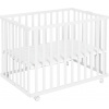 Roba Foldable Playpen 70 x 100 White 'Little Stars' Roba Foldable Playpen 70 x 100 White 'Little Stars'